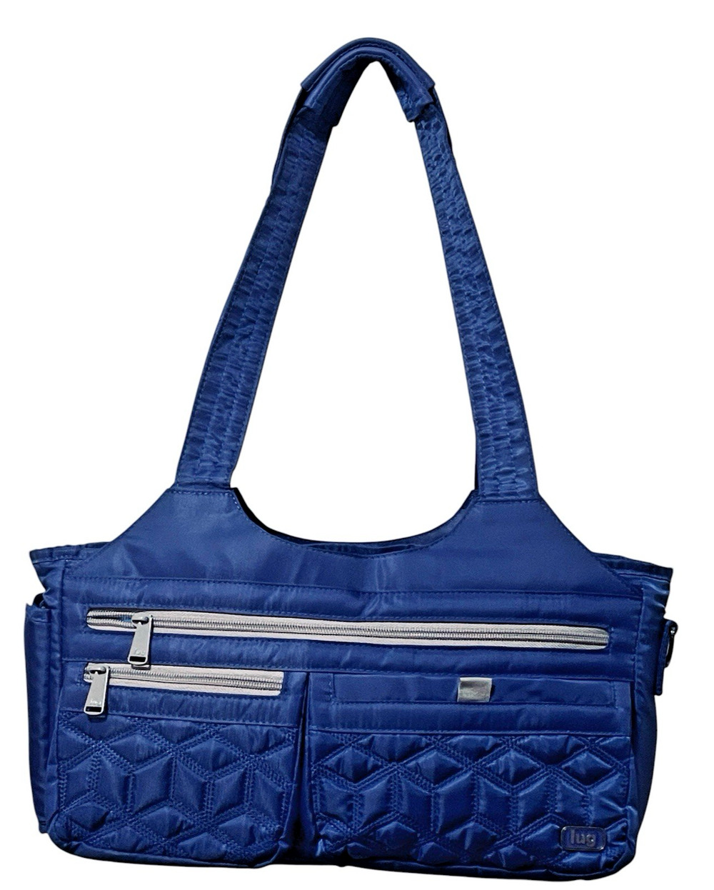 Lug Streetcar Tote Purse Travel Diaper Craft Organizer RFID Pocket NO LONG STRAP